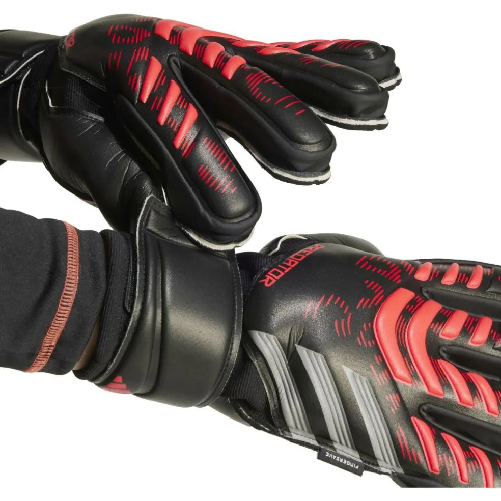 Predator Match Fingersave Goalkeeper Gloves Adults