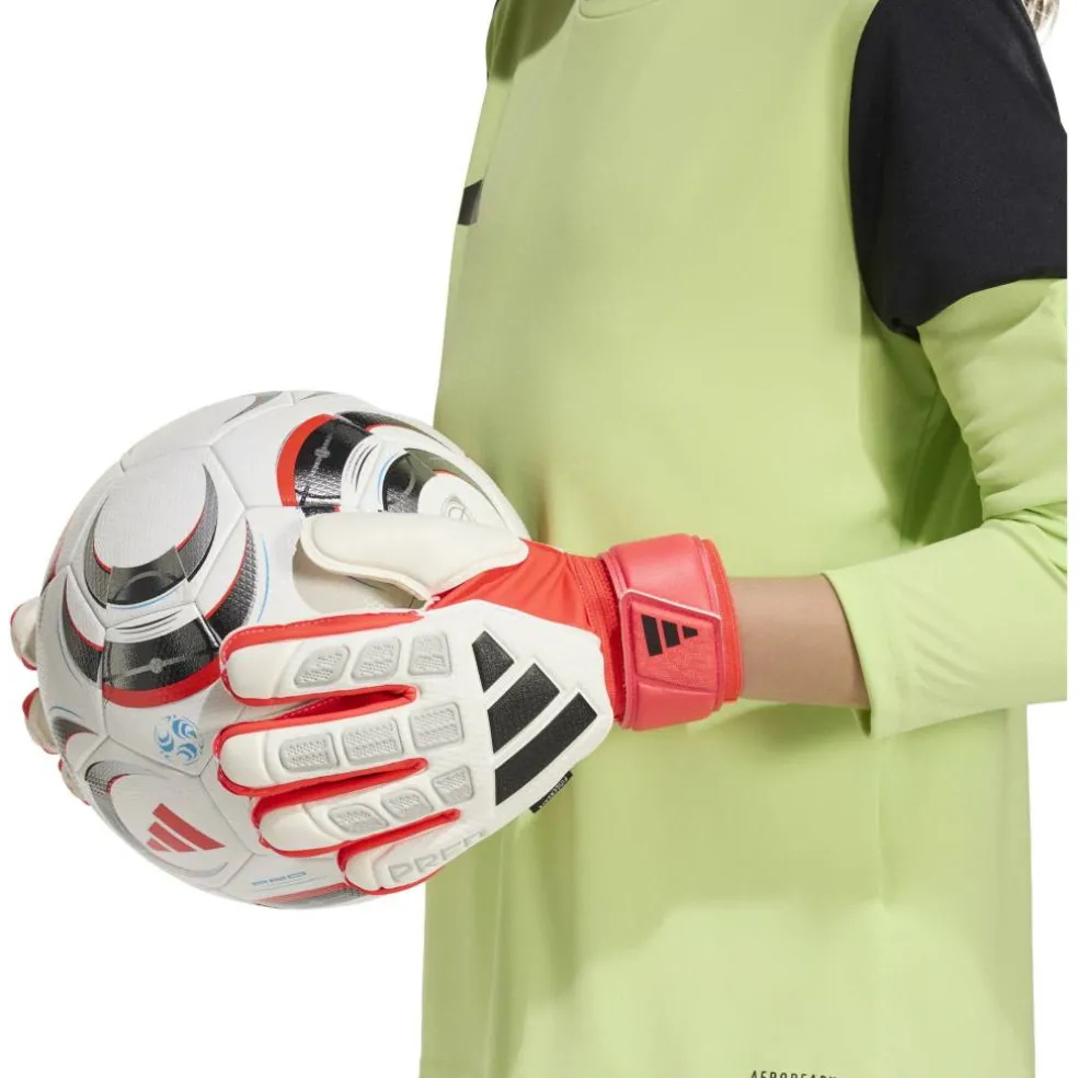 Predator Match Fingersave Goalkeeper Gloves Juniors