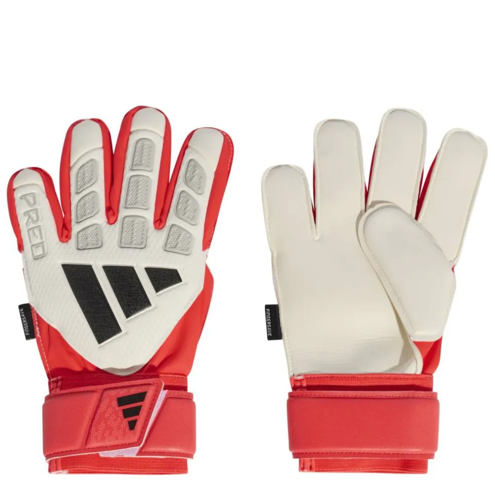 Predator Match Fingersave Goalkeeper Gloves Juniors