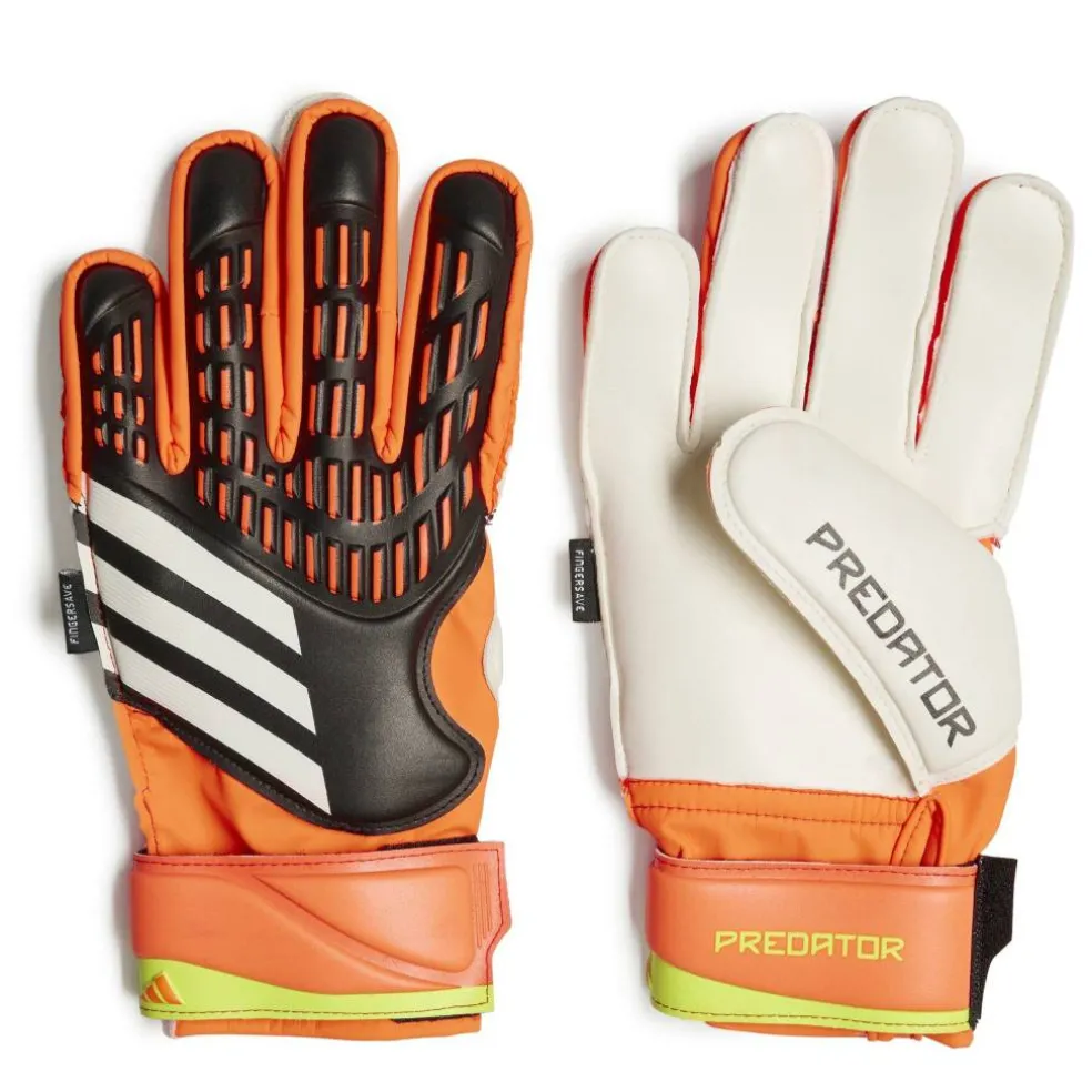Predator Match Fingersave Goalkeeper Gloves Juniors