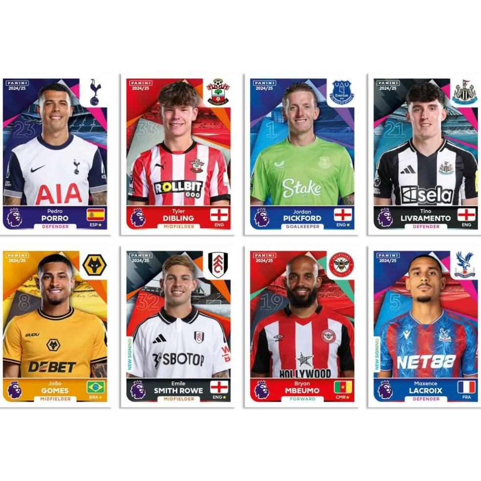 Premier League 2024/25 Sticker Pack Card Games