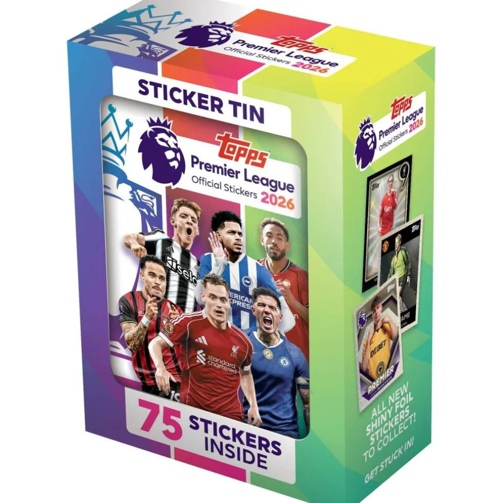 Premier League Stickers 2026 Tin