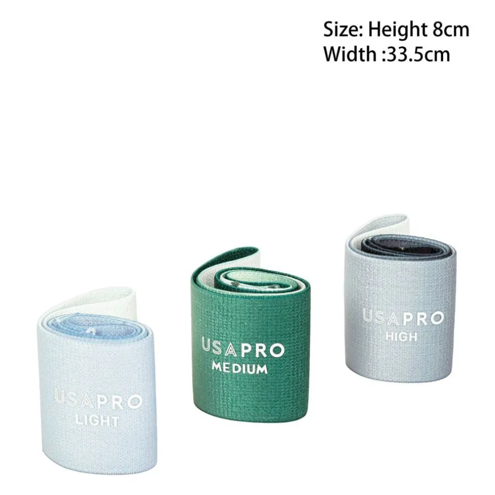 Premium Woven Resistance Band Trio
