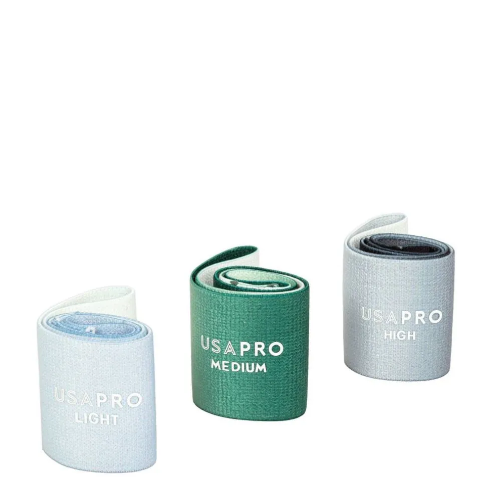 Premium Woven Resistance Band Trio