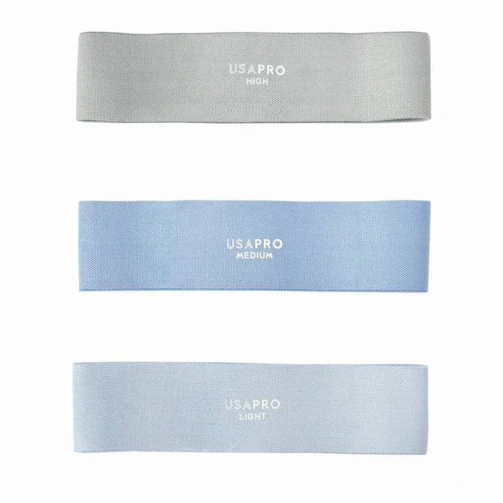 Premium Woven Resistance Band Trio