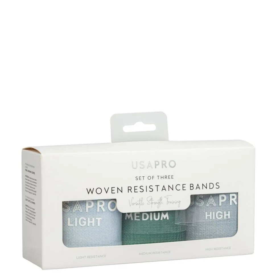 Premium Woven Resistance Band Trio