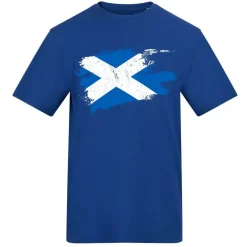Printed Adult Football Scotland Flag Tee
