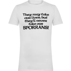 Printed Novelty Scottish Football Fan Tee