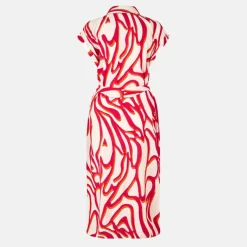 Printed Shirt Dress