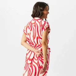 Printed Shirt Dress