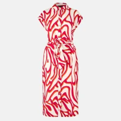 Printed Shirt Dress
