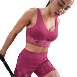 Pro Indy Plunge Women'S Medium-Support Padded Sports Bra Medium Impact Womens