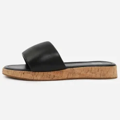 PU Julia Flatform Sliders Sandal Ladies