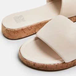 PU Julia Flatform Sliders Sandal Ladies