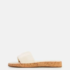 PU Julia Flatform Sliders Sandal Ladies