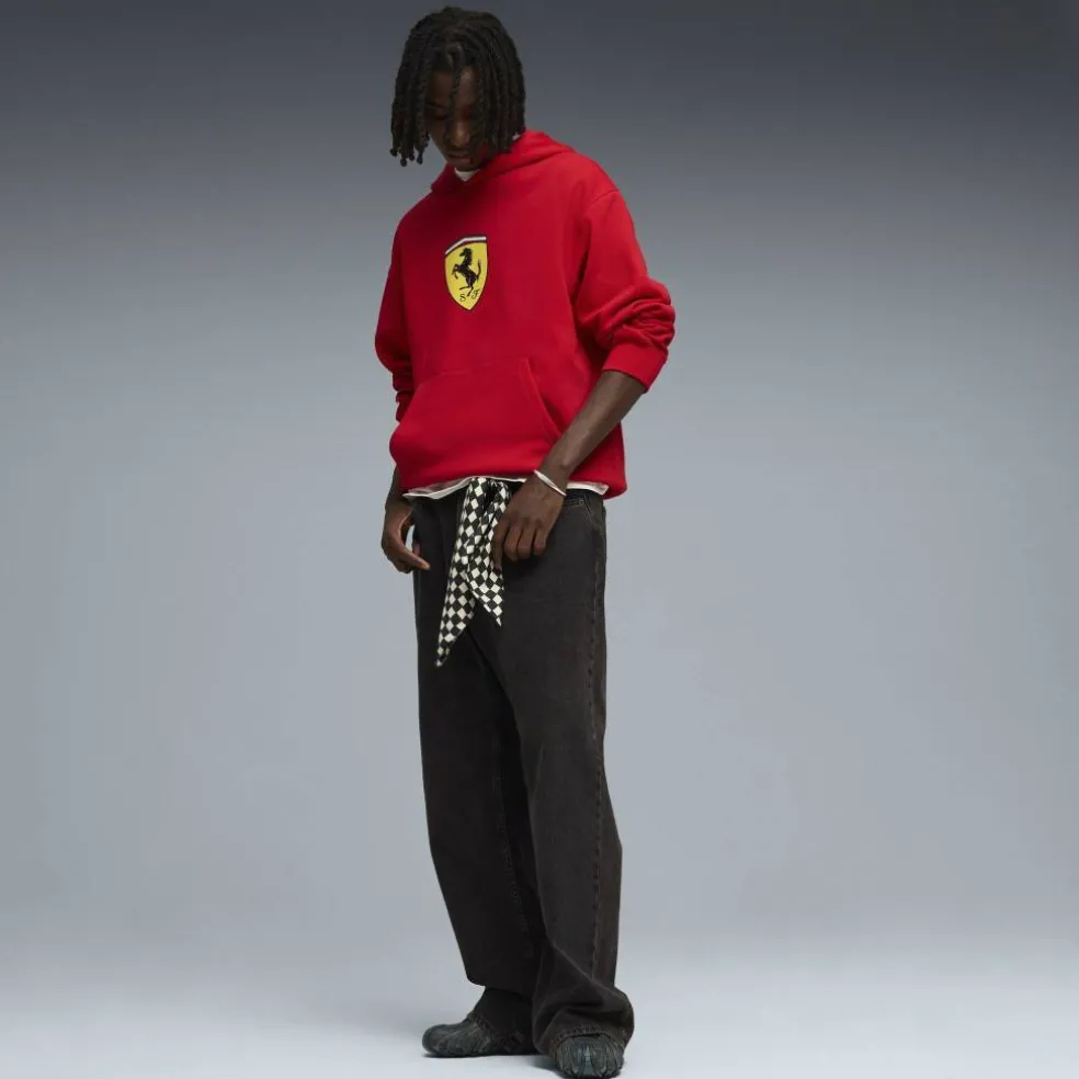Puma Scuderia Ferrari Shield Hoodie Men