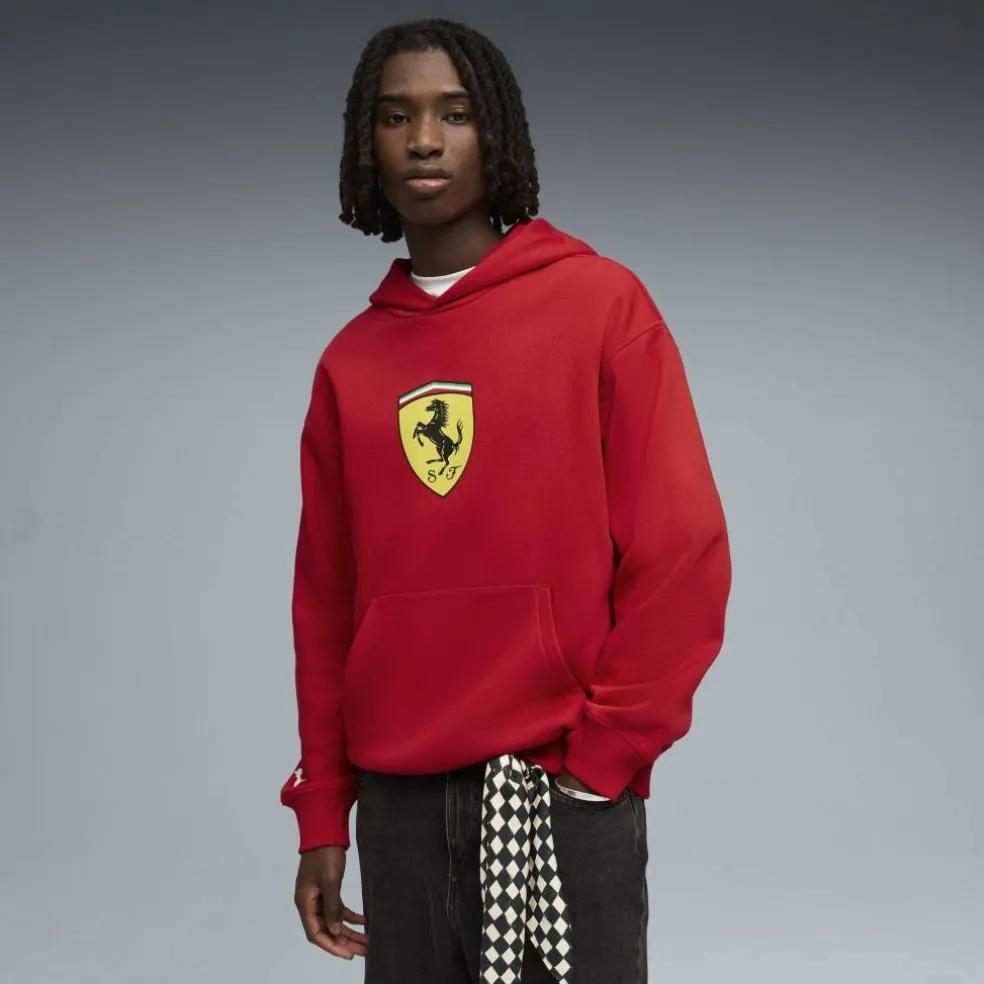 Puma Scuderia Ferrari Shield Hoodie Men