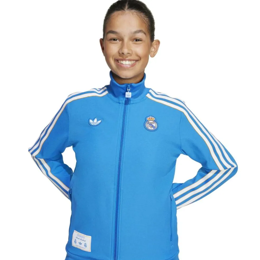 Real Madrid Tracksuit Top Juniors