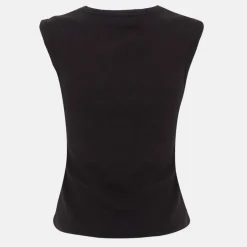 Rib Button Top