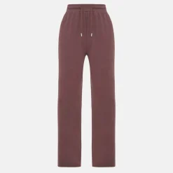 Rib Wide Leg Trousers