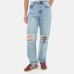 Ripped Mom Jean
