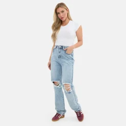 Ripped Mom Jean