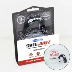 SafeJawz Extro Series Black Fangz Sports Mouthguard