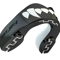 SafeJawz Extro Series Black Fangz Sports Mouthguard