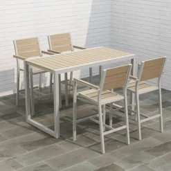 Santorini 5 Piece Bar Set