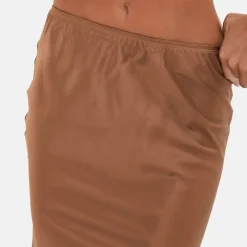 Satin Bias Cut Maxi Skirt