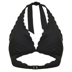 Scallop Halter Top Womens