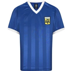 Score Draw Argentina Away Shirt 1986