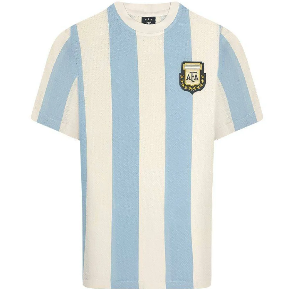 Score Draw Argentina Home Shirt 1986