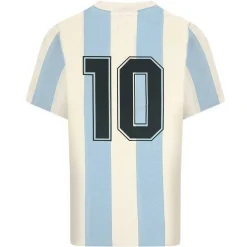 Score Draw Argentina Home Shirt 1986