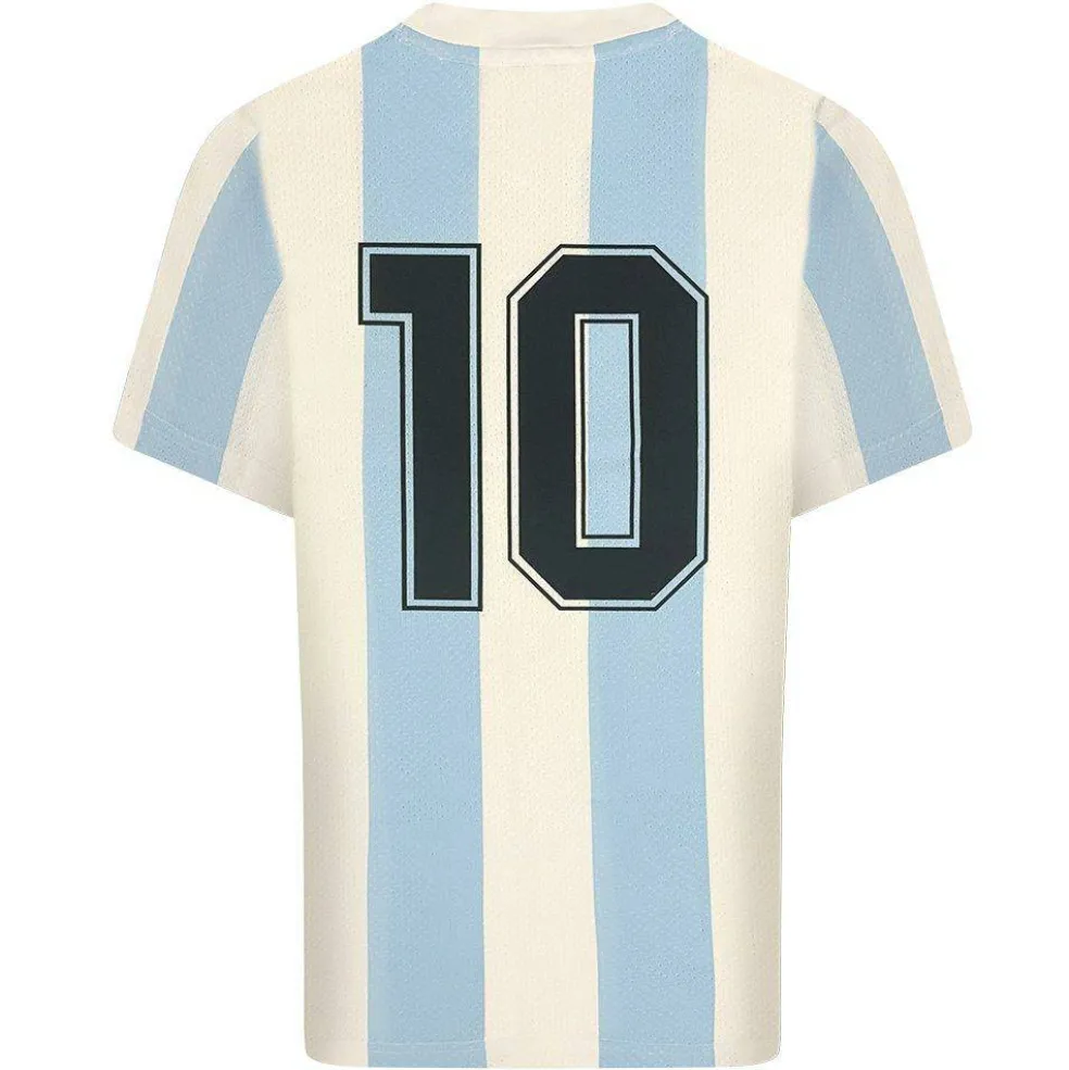 Score Draw Argentina Home Shirt 1986