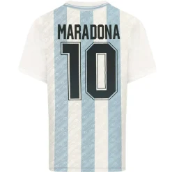 Score Draw Argentina Home Shirt 1994 - Maradona