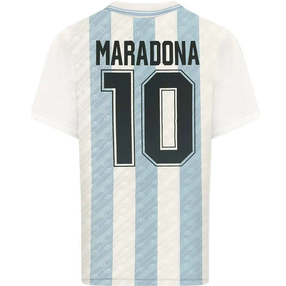 Score Draw Argentina Home Shirt 1994 - Maradona