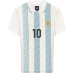 Score Draw Argentina Home Shirt 1994 - Maradona