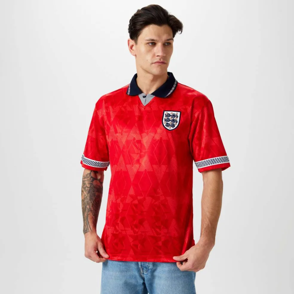 Score Draw England Away Shirt 1990