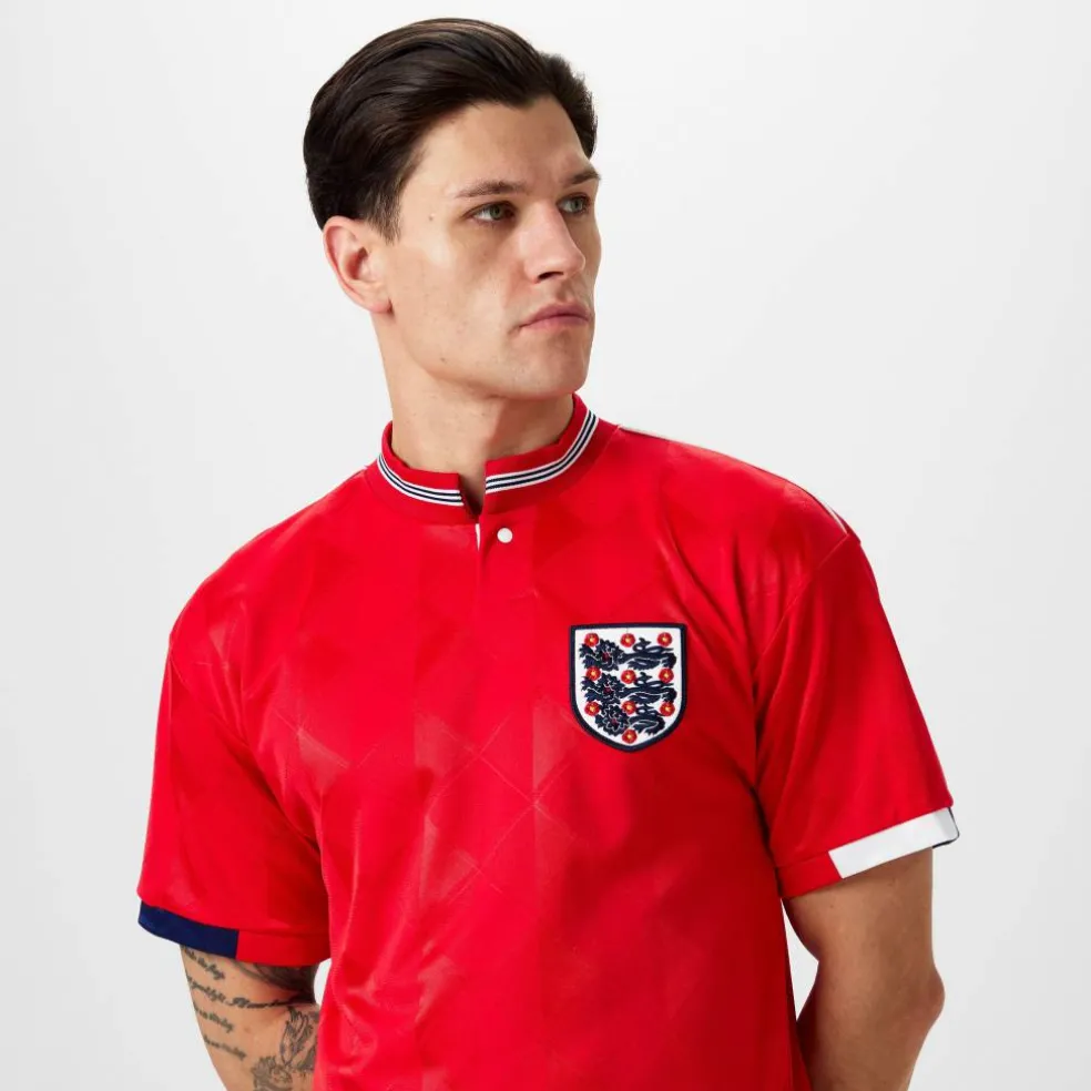 Score Draw England Away Shirt 1988/89