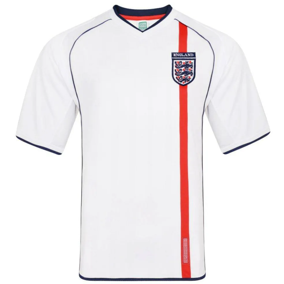 Score Draw England Home Shirt 2002