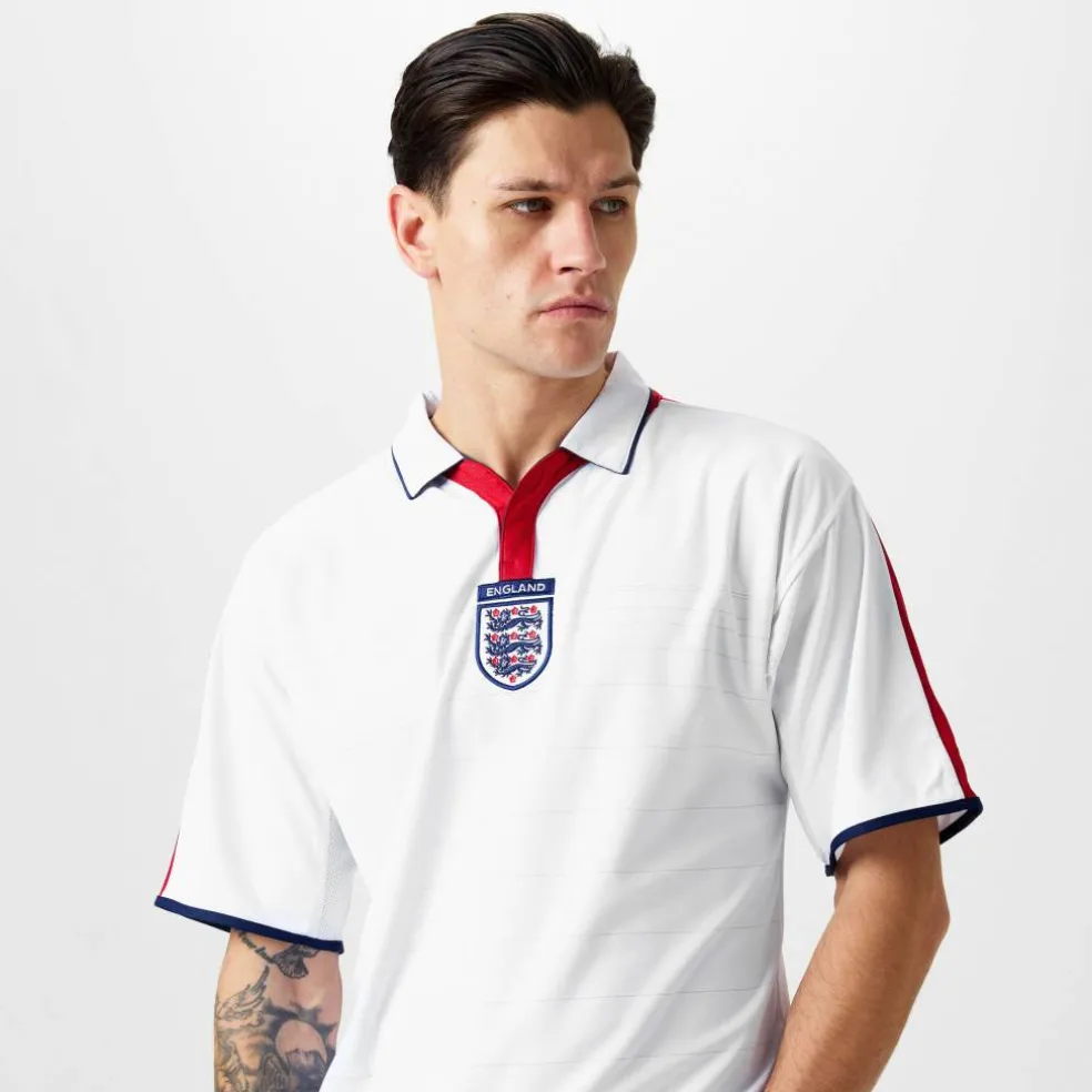 Score Draw England Home Shirt 2004