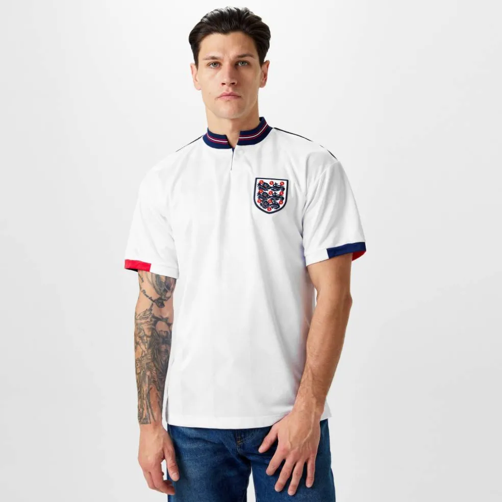 Score Draw England Home Shirt 1988/89