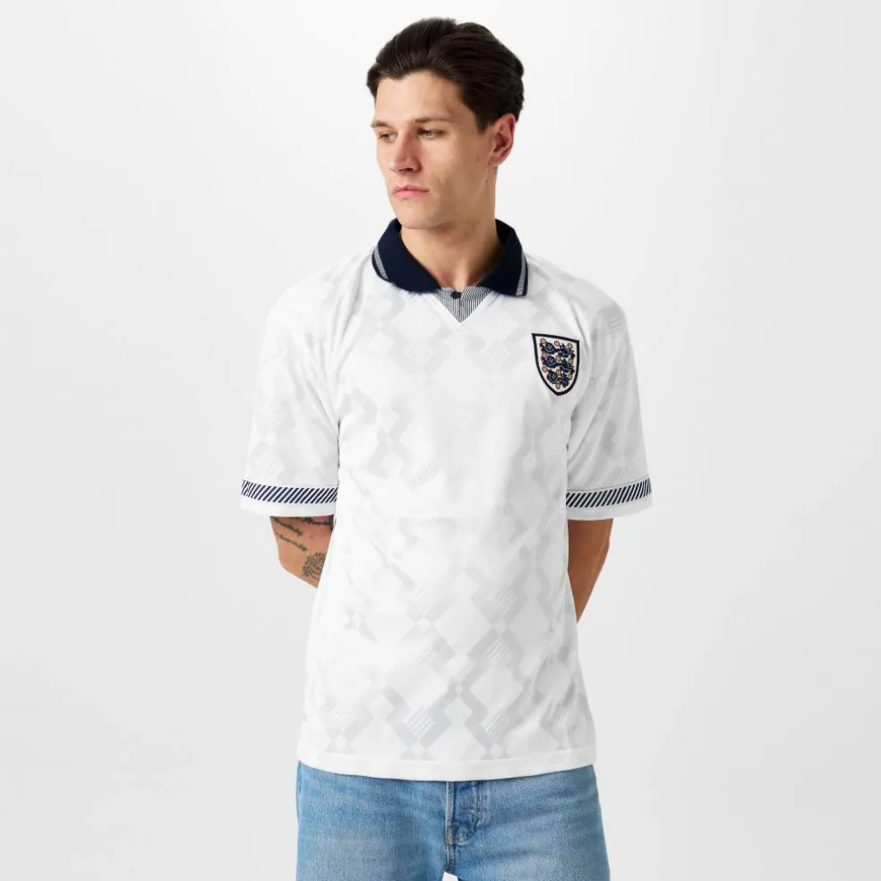 Score Draw England Home Shirt 1990