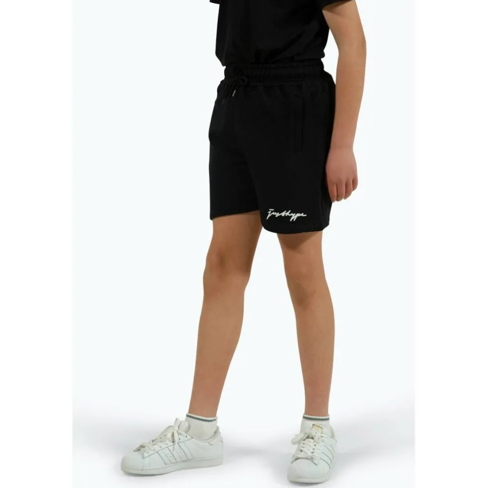 Scribble Fleece Jogger Shorts
