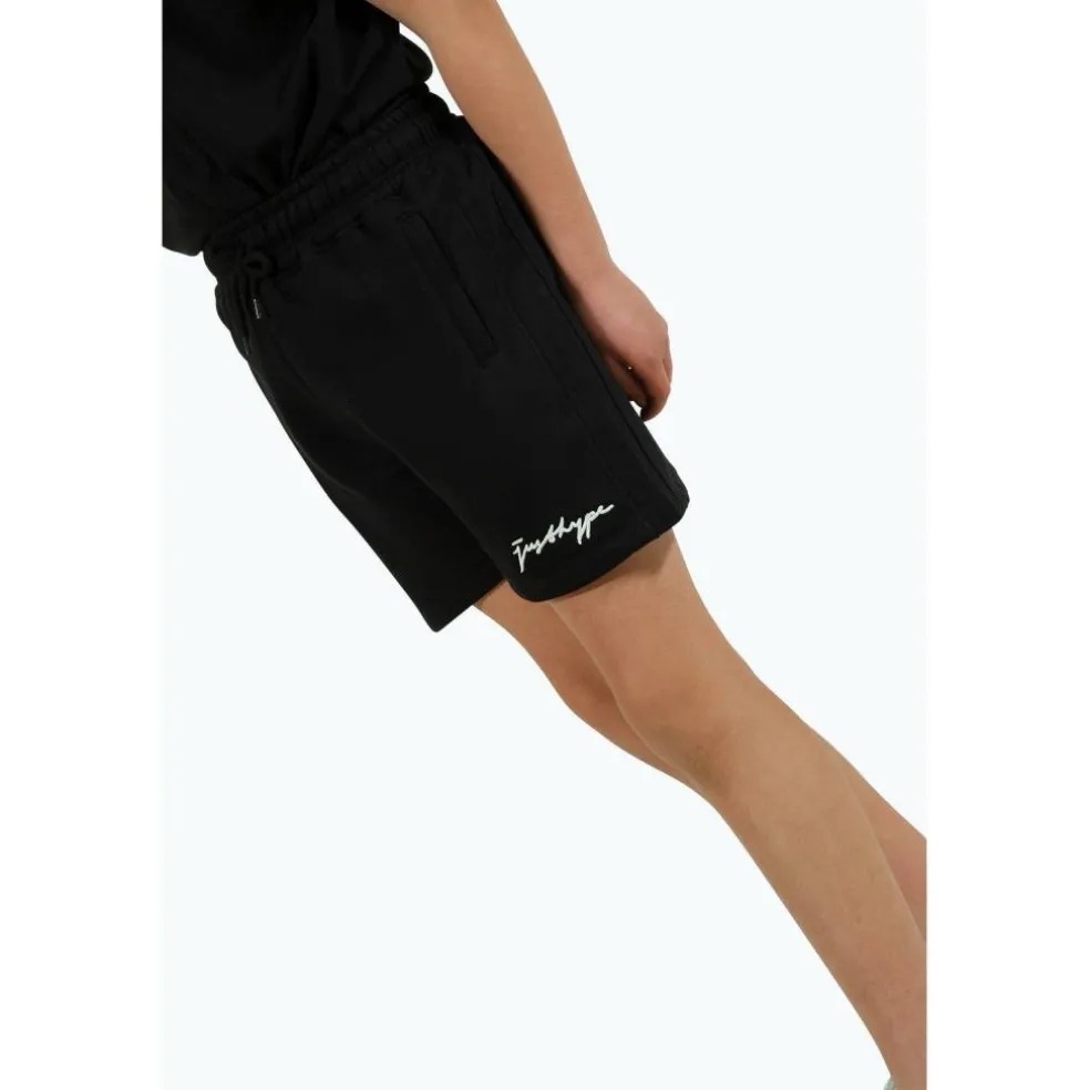 Scribble Fleece Jogger Shorts