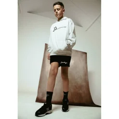 Scribble Fleece Jogger Shorts