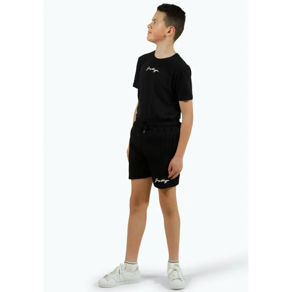 Scribble Fleece Jogger Shorts