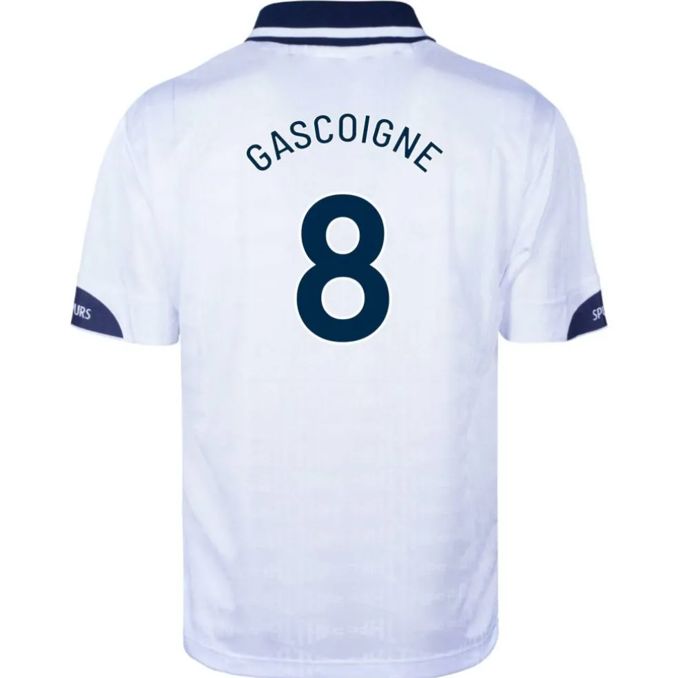 SD Gascoigne Tottenham Hotspur Home Shirt 1991 Adults
