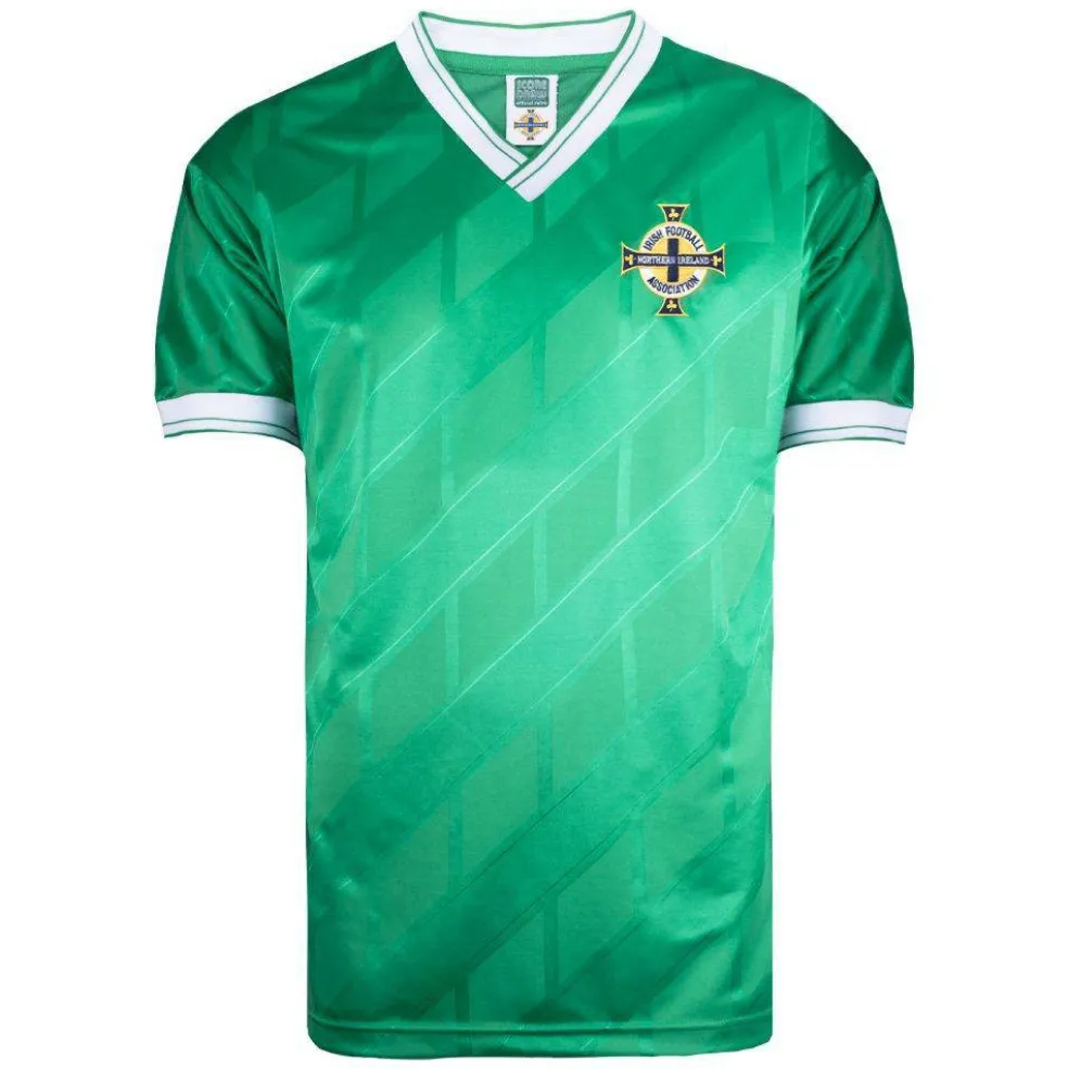 SDraw Northern Ireland '86 Home Shirt Adults